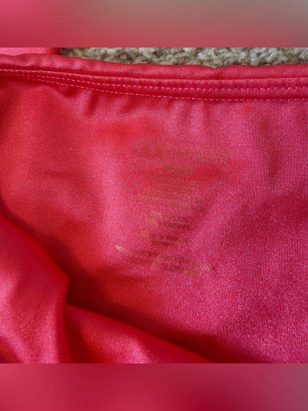NWT Free People Movement Goldsheep High Shine Leggings in Pink, Size Medium - Picture 7 of 11